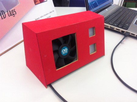 Ventilation stystem with RFID tags