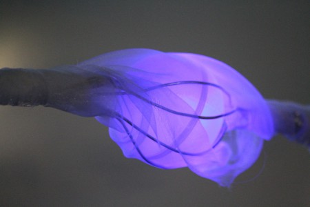 one of the light balls of the prototype